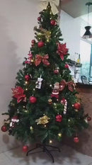 KIT COMPLETO DE ÁRVORE DE NATAL – EDIÇÃO ESPECIAL 84 ENFEITES INCRÍVEIS + BÔNUS SURPRESA DE NATAL